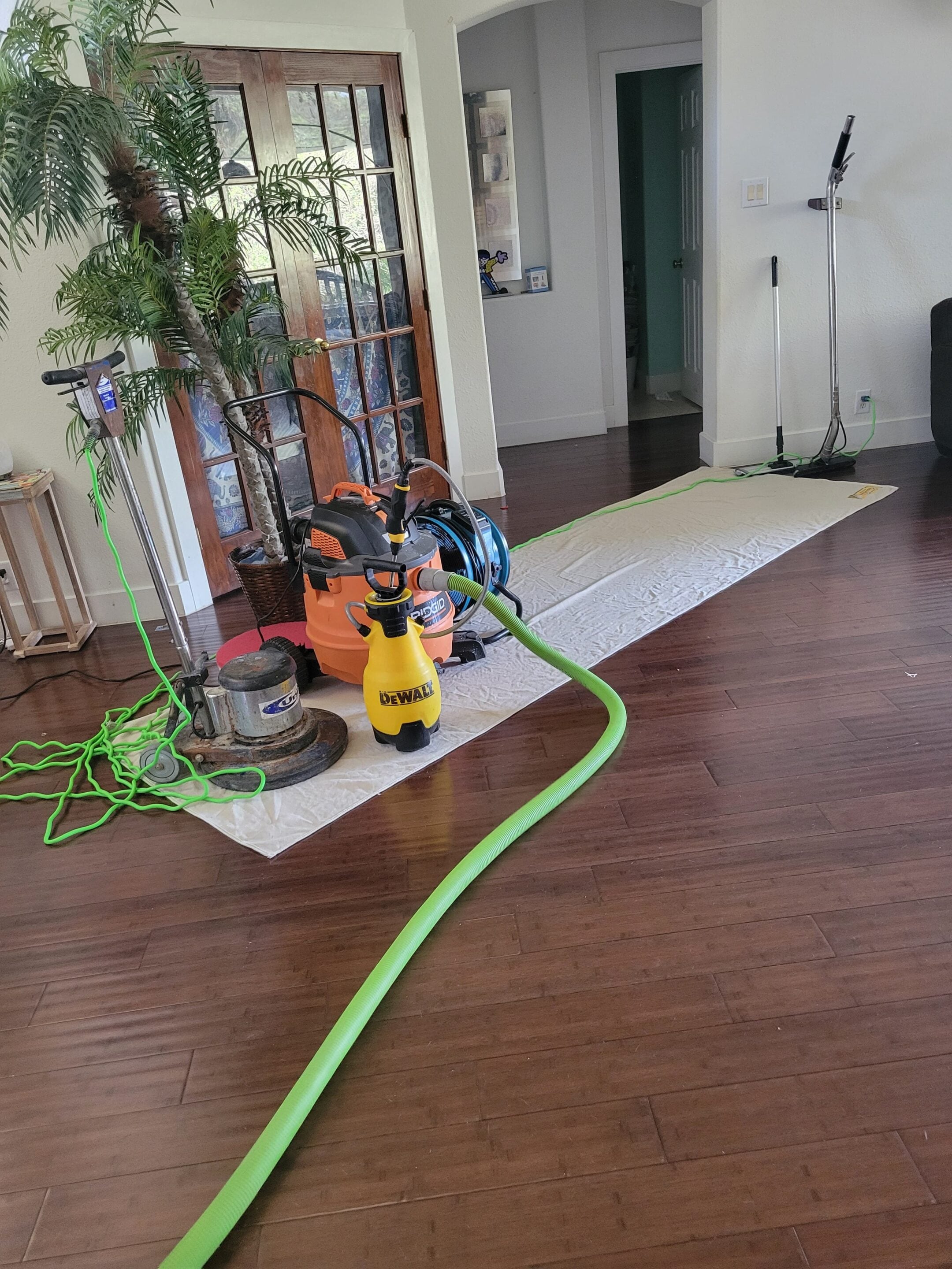Hardwood Floor Cleaning